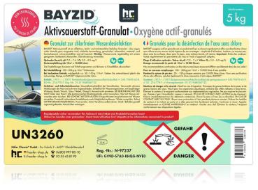 Aktivsauerstoff Granulat für Polls 